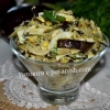 Salata od patlidžana sa jajima i mariniranim lukom