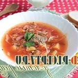 Borsch recepe classic sa fotografijom