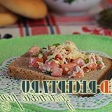 Sendvič sa crvenim receptom za ribu