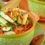 Kućni recepti ukusne salate od krastavaca za zimu