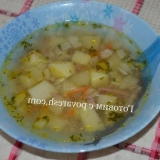 Heljda supa sa gulašom - recept za kuhanje supe sa heljdom