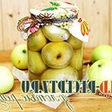 Jabuke u sirupu za zimski recept za konzervirane jabuke