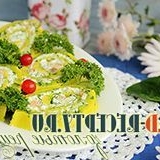 Rola za jaje sa vikendicom i slabo losos losos