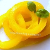 Tikvice kao ananas za zimu sa sokom od ananasa