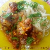 Tikvice sa mesom pečenim u rerni