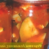 Tikvice u rajčici napunite zimu