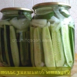 Konzervirani krastavci u litarskim bankama