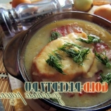 Niska recepta za supu za ukusnu o malu supu na francuskom