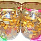 Marinirana tkana za zimu u bankama sa sirćetom (jednostavan recept)