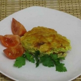 Mesna kaša sa tikvicama i paradajzom