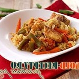 Otključana riža sa filetima i povrćem