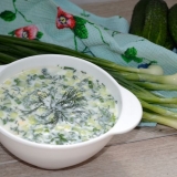 Okruska na kefiru i mineralnoj piletini