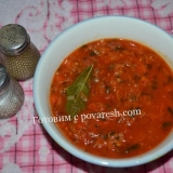 Povrće sipajte s paradajznim paste: ukusan jednostavan recept