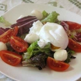 Biljna salata sa jajetom i mocarelom