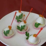 Prepelice punjene lososom