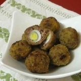 Začinjena jaja u škotskom