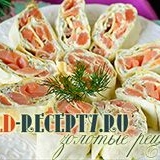 Rola za pljuska s lososom