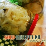 Salata od karfiola za zimski recept sa fotografijom