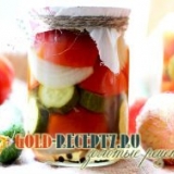 Salata za zimu iz rajčice, recept za paradajz krastavce za zimu