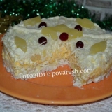 Salata sa ananasom i pileća prsa: klasični slojevi recepata