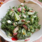 Salata sa radikalnom, krastavcem i jajetom - jednostavnim i ukusnim...