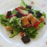 Salata sa lososom na žaru