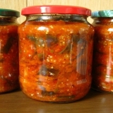 Salata svih 10 sa patlidžanima za zimu