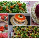 Salate za novu godinu - jednostavni i ukusni recepti za svečane tab...