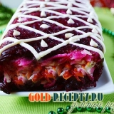 Haringa pod krznom premaz: klasični recept (korak po korak recept sa fotografijama)