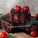 Čokoladni brownie sa cherry (klasični recept korak po korak)