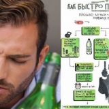 Metode trijeznosti daleko od alkohola kod kuće