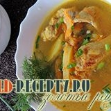 Curry supa sa svinjskim receptom sa fotografijom