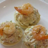 Tartlets sa phonimfipe za škampi