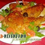 Pržena piletina u začinjenom sosu