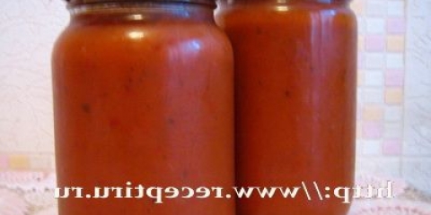 Adzhika iz tikvice za zimu