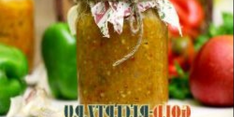 Adzhik za zimu, recept ajdiki iz paradajza za zimu