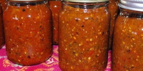 Adjika za zimski recept sa fotografijama