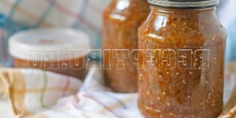 Kavijar sa patlinkama kao u trgovini za zimu