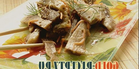 Korejski patlidžani, kiseli patlidžani za grickalice