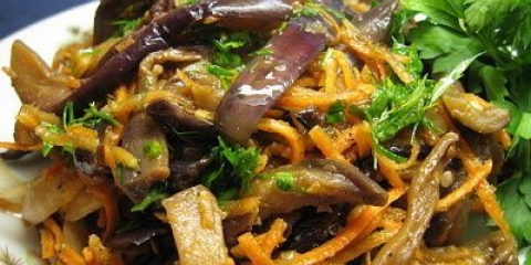 Patlidžan oko koreja za zimu