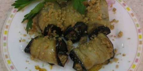 Patlidžan sa punjenjem oraha