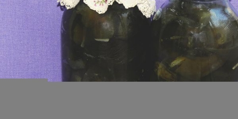 Patlidžanski salijet sa češnjakom u bankama