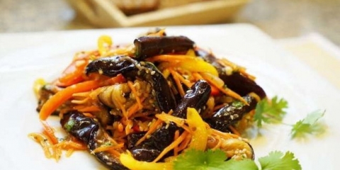 Patlidžan pržen u marinadi sa sirćetom