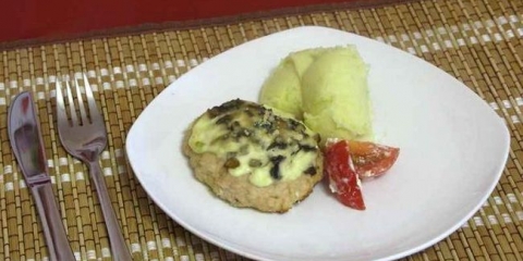 Turska befstex pod gljivilnim umakom