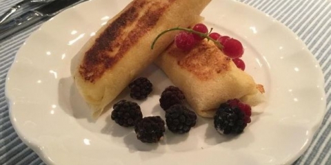 Palačinke punjene vikendicom. Recept ubod