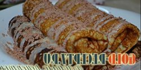 Palačinke u serumu sa vikendicama i kondenziranim mlijekom