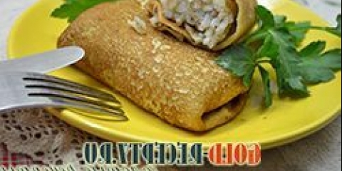 Palačinke sa punjenjem od ribe i riže