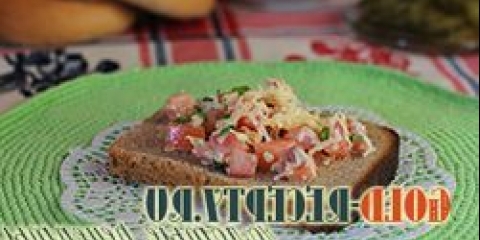 Sendvič sa crvenim receptom za ribu