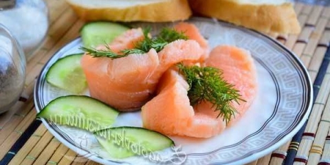 Brzo slani losos kod kuće