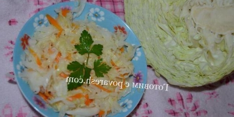 Brzo salijevanje kupusa vruće slano na dan